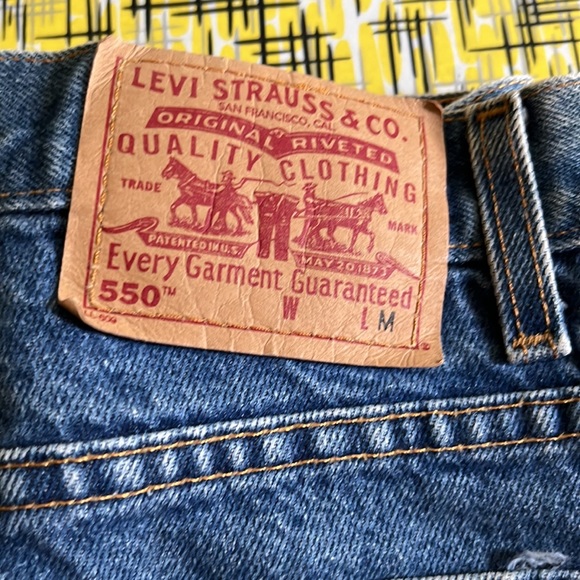 Vintage Levi’s 550 Jeans Sz 6 Mis M - Picture 2 of 8
